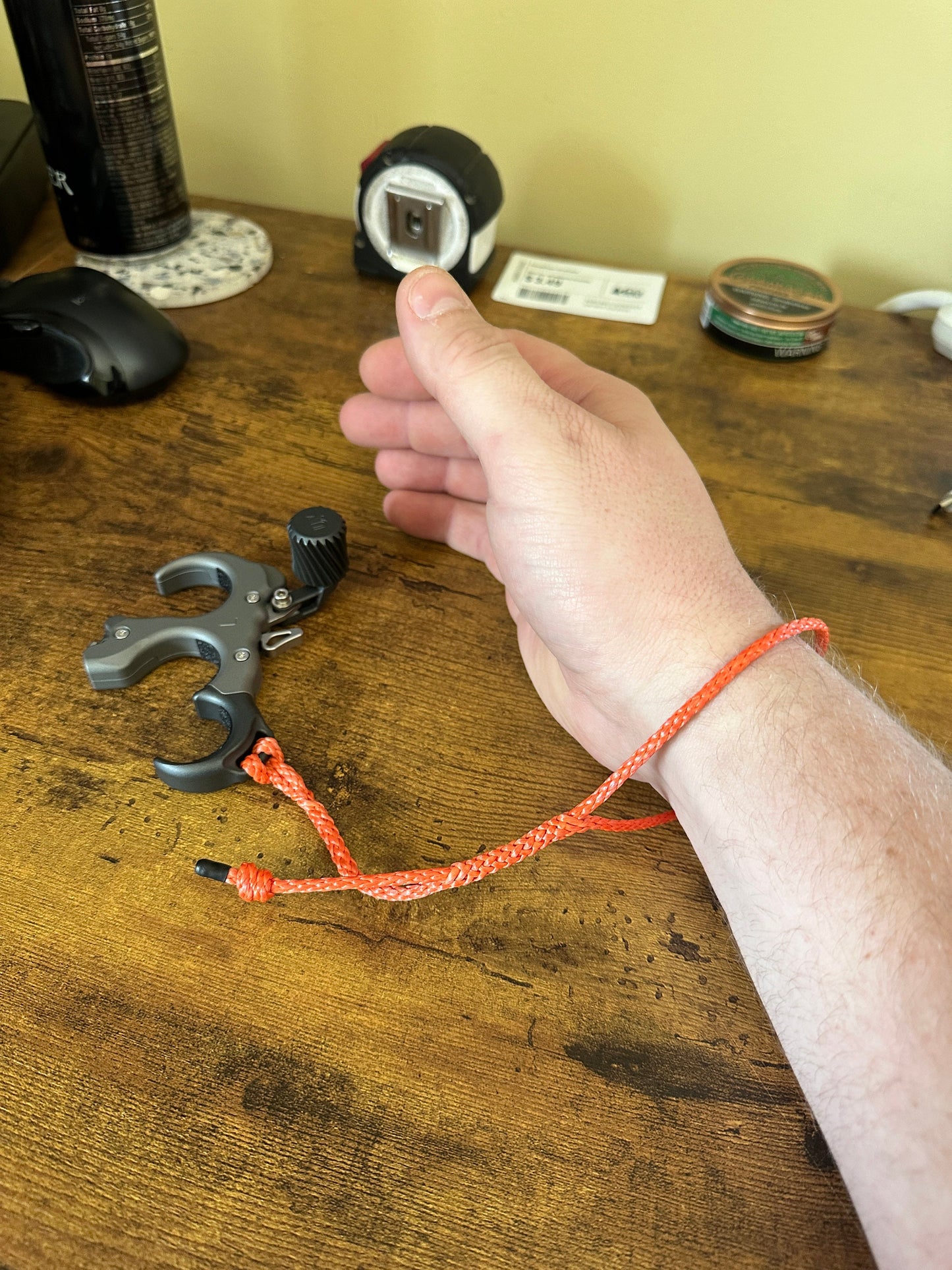 Ultralight Amsteel Wrist Strap for Handheld release